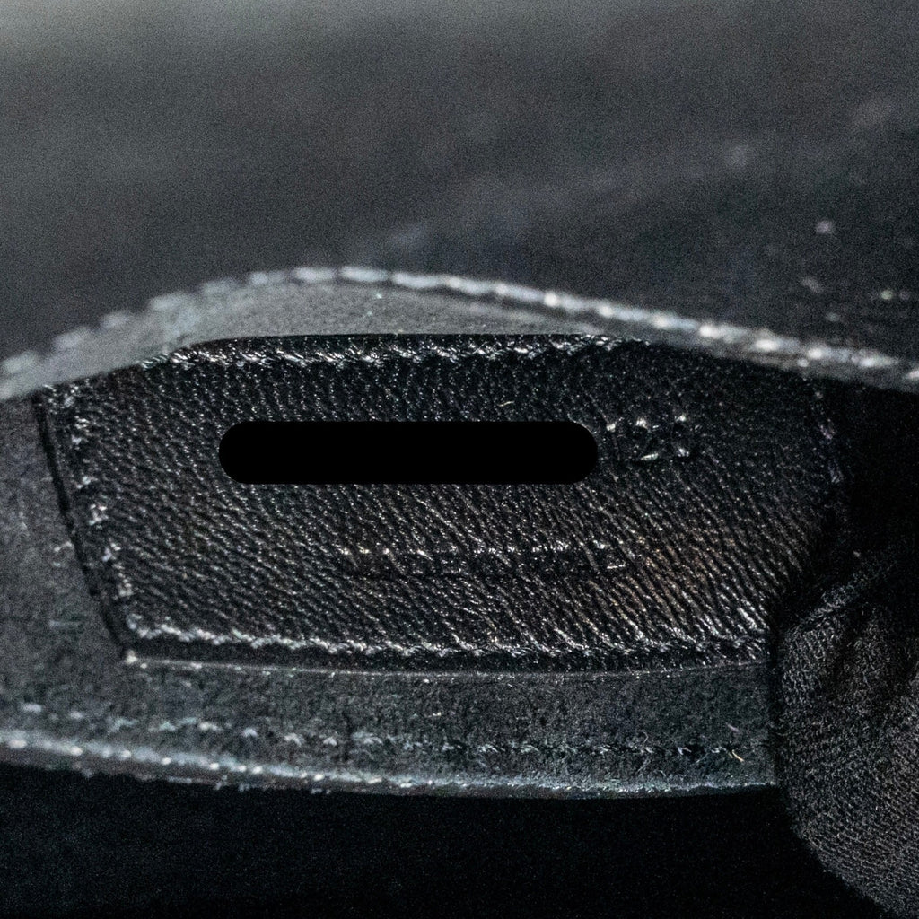 SAINT LAURENT/YSL MEDIUM SUNSET BAG SMOOTH LEATHER BLACK GHW