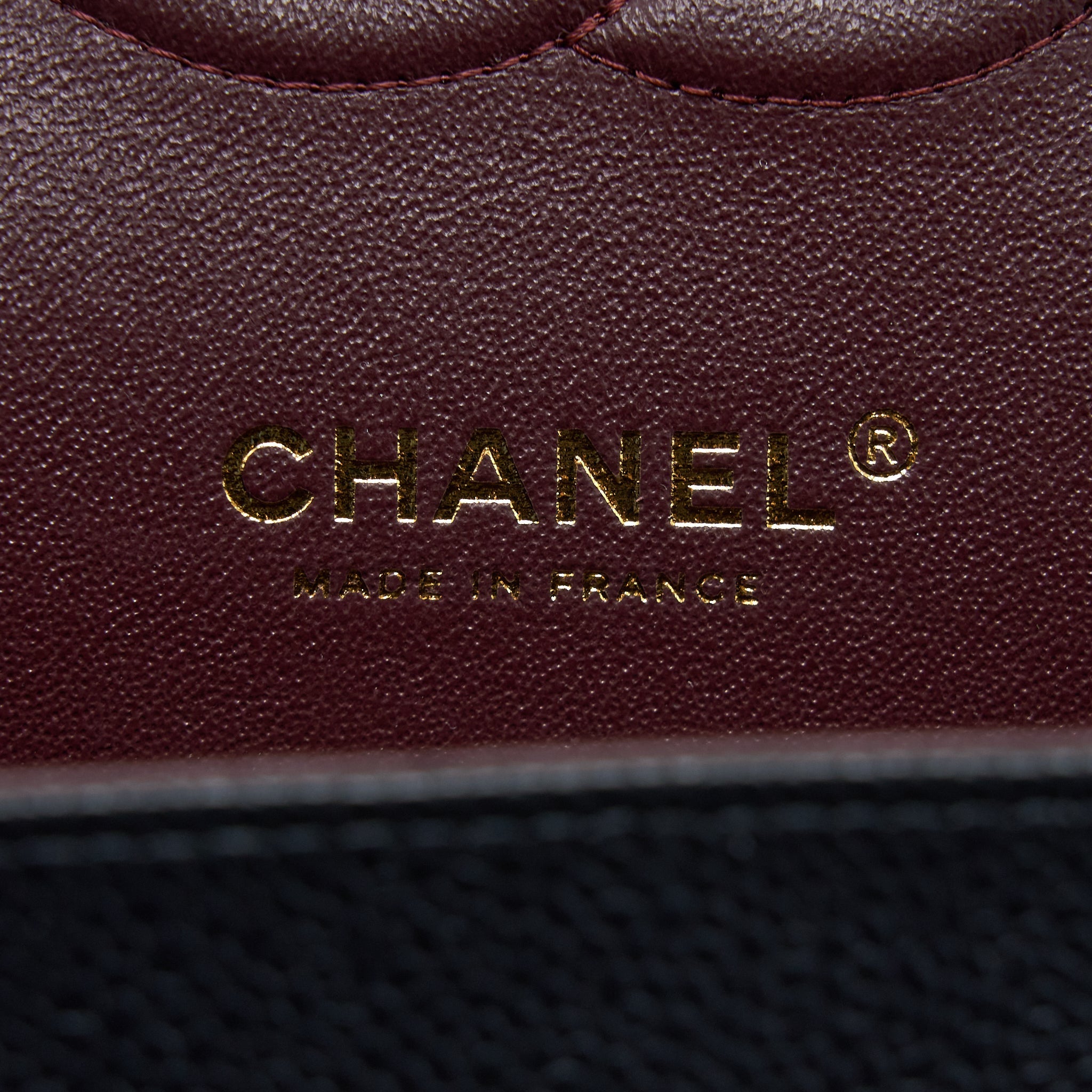 CHANEL MEDIUM CLASSIC DOUBLE FLAP BAG CAVIAR BLACK GHW (MICROCHIP)