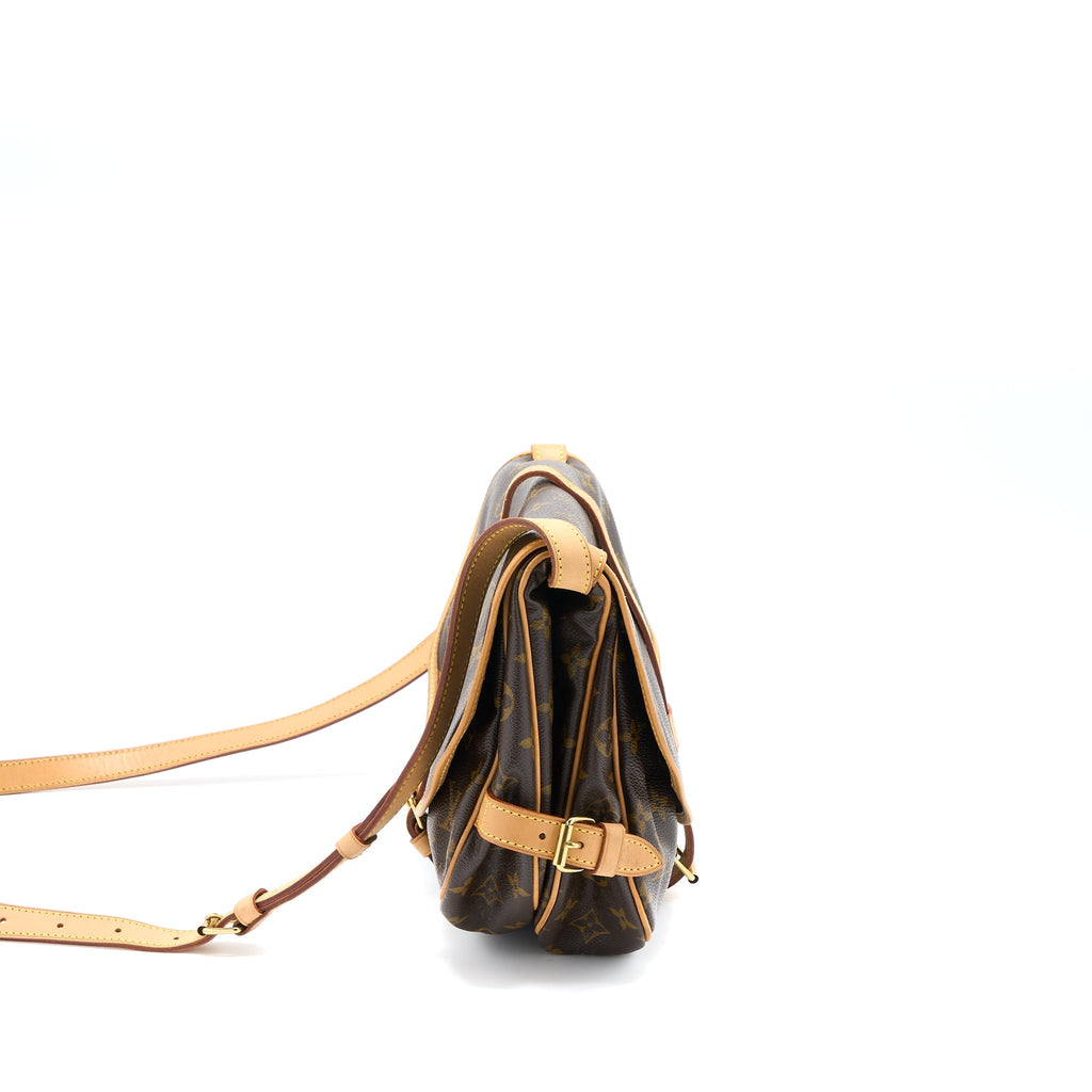 LOUIS VUITTON DOUBLE SIDE CROSSBODY BAG MONOGRAM CANVAS GHW