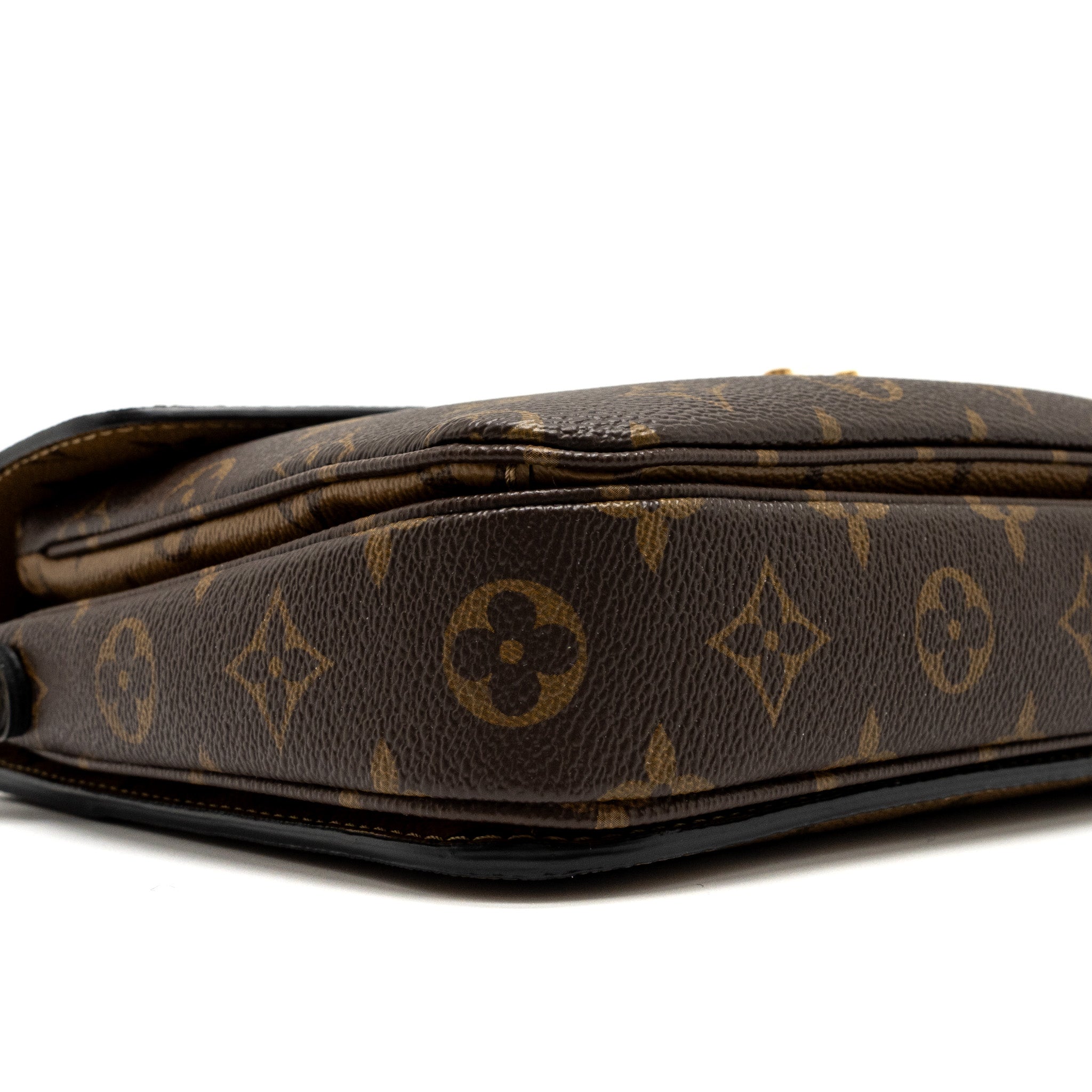 LOUIS VUITTON POCHETTE MÉTIS MONOGRAM REVERSE CANVAS GHW