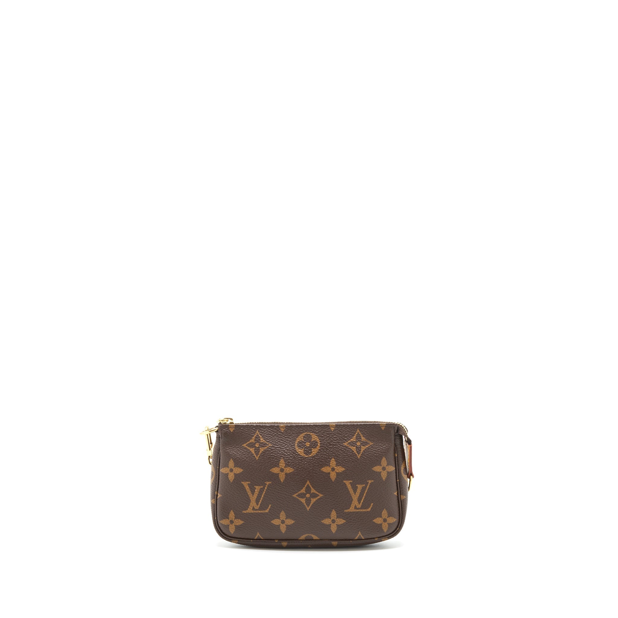 LOUIS VUITTON MINI POCHETTE ACCESSORIES MONOGRAM GHW
