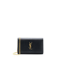 SAINT LAURENT / YSL KATE BAG GRAINED CALFSKIN BLACK GHW
