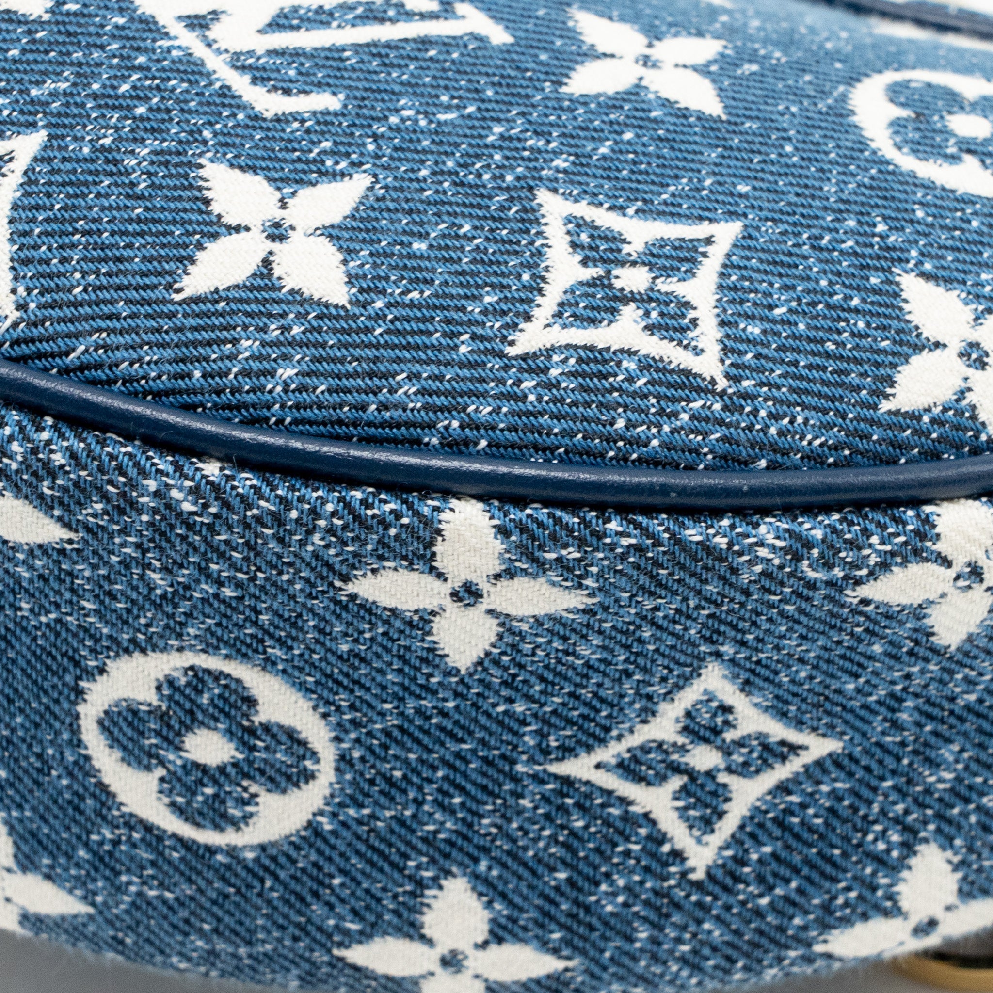 LOUIS VUITTON LOOP BAG DENIM BLUE GHW