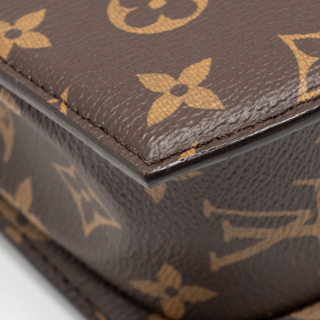 LOUIS VUITTON TILSITT MONOGRAM REVERSE CANVAS GHW