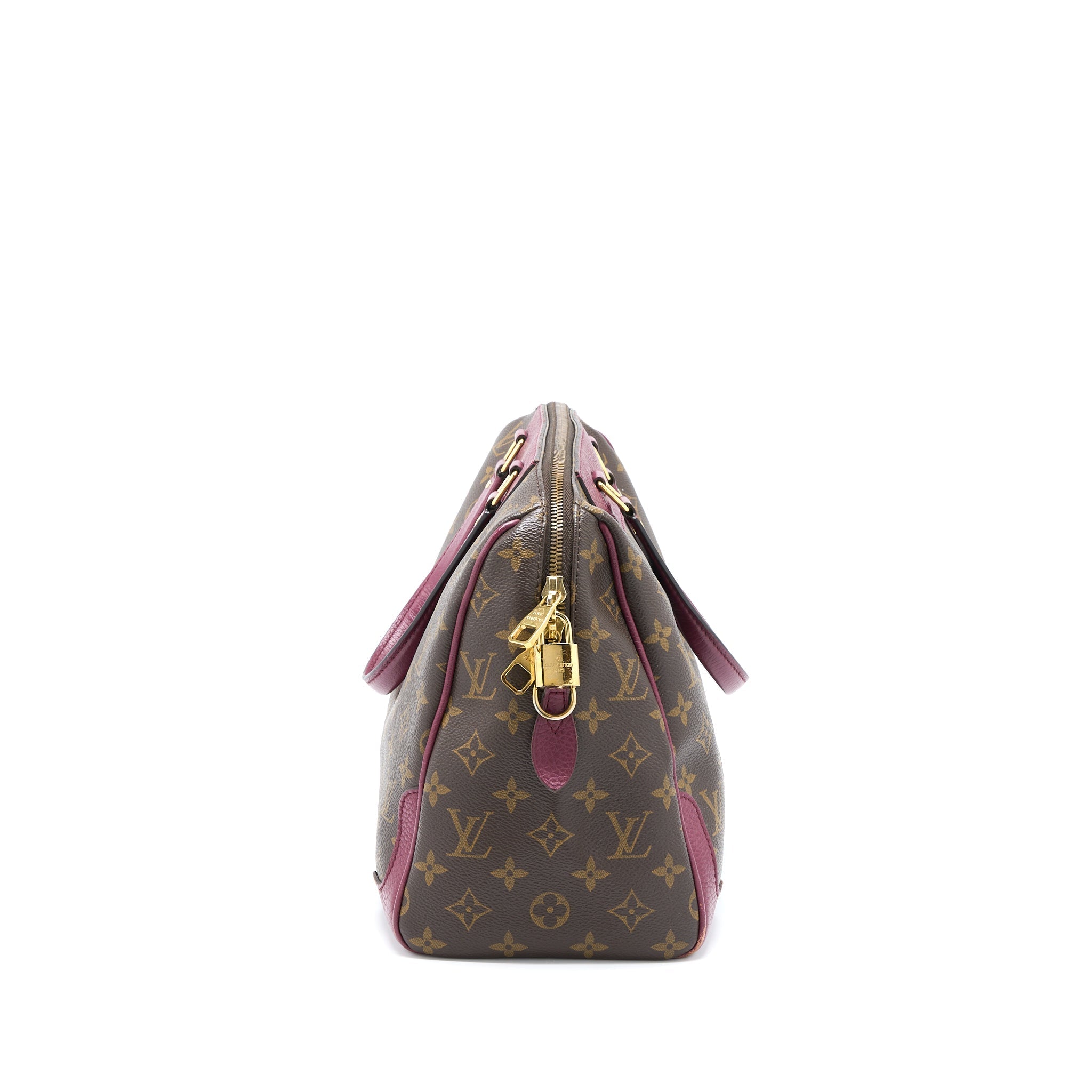 LOUIS VUITTON TOP HANDLE CROSSBODY TOTE BAG MONOGRAM CANVAS GHW