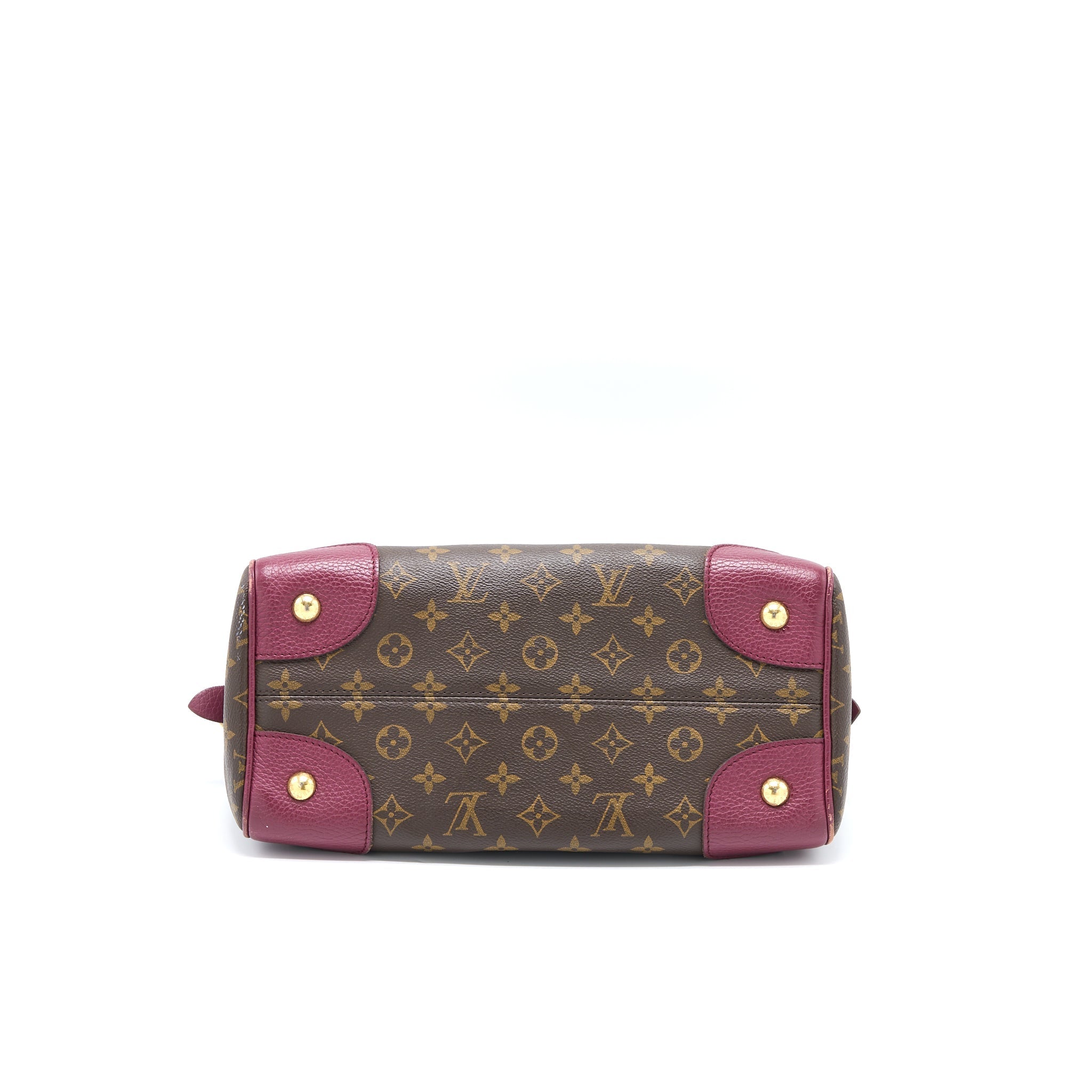 LOUIS VUITTON TOP HANDLE CROSSBODY TOTE BAG MONOGRAM CANVAS GHW