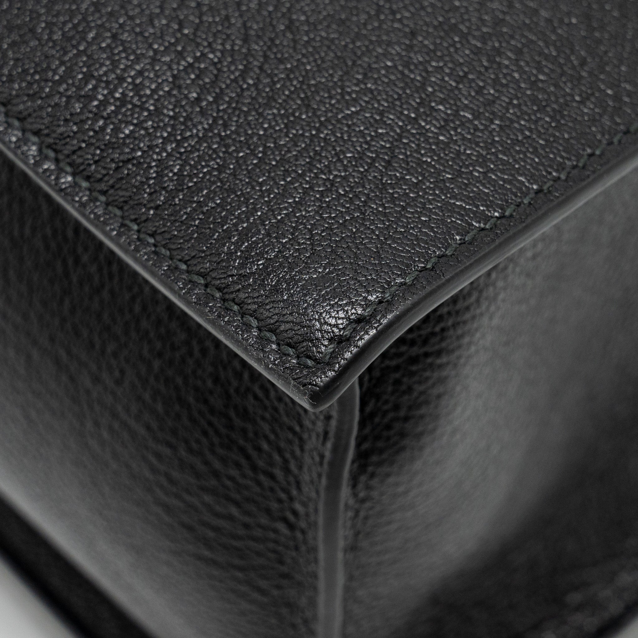 MIU MIU TOTE BAG LEATHER BLACK SHW