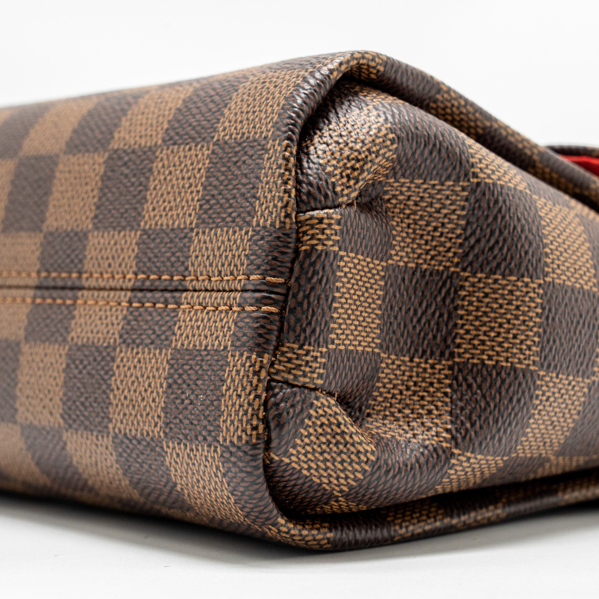 LOUIS VUITTON CROISETTE DAMIER EBENE CANVAS GHW