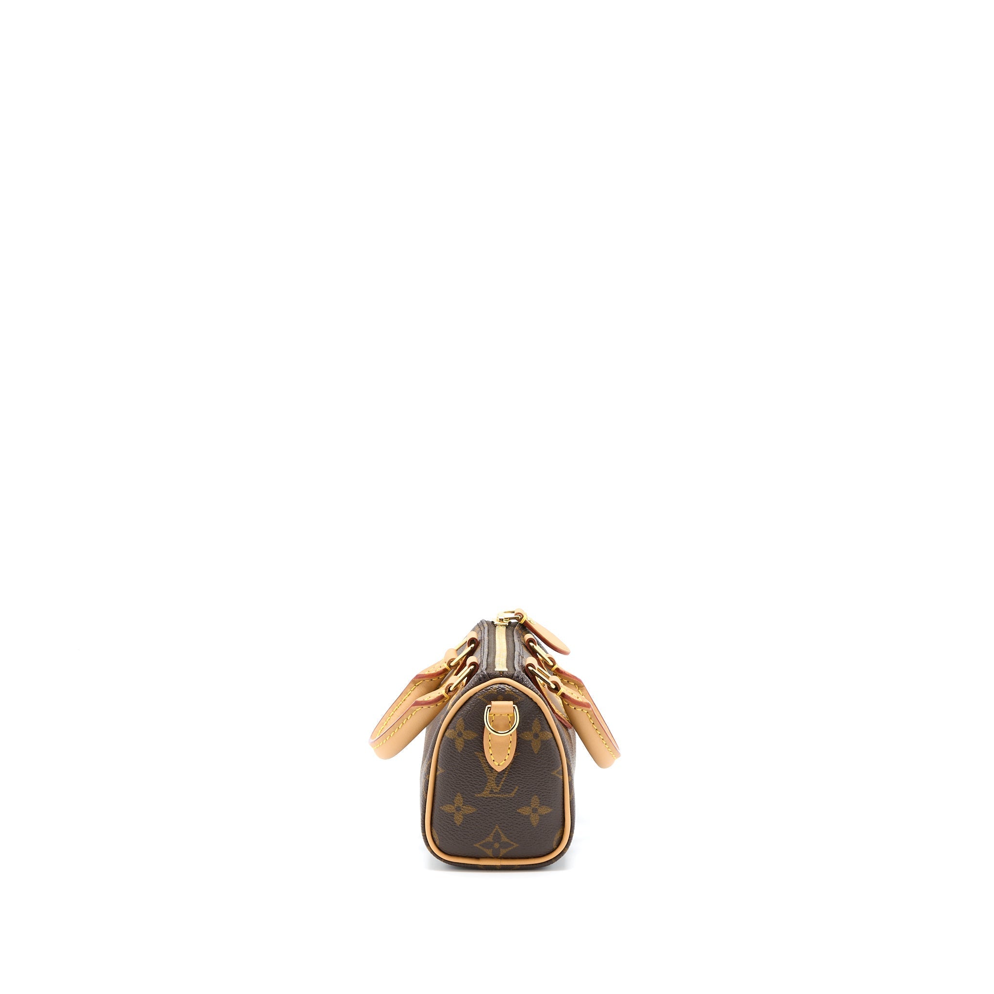 LOUIS VUITTON NANO SPEEDY MONOGRAM CANVAS GHW (NEW VERSION)