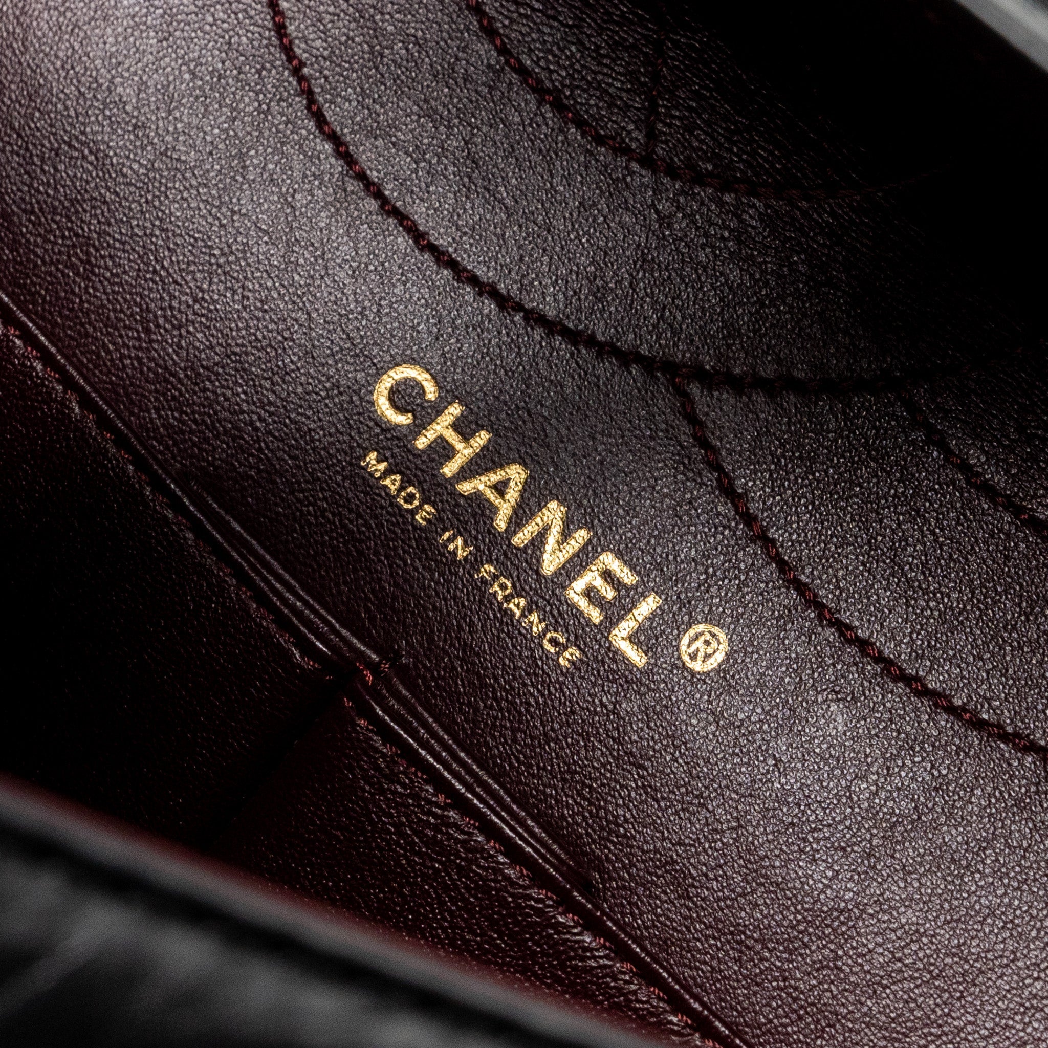 CHANEL LARGE 2.55 REISSUE DOUBLE FLAP BAG AGED CALFSKIN BLACK GHW