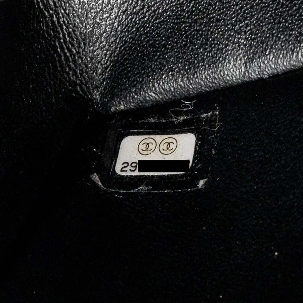 CHANEL MINI 2.55 REISSUE AGED CALFSKIN BLACK GHW