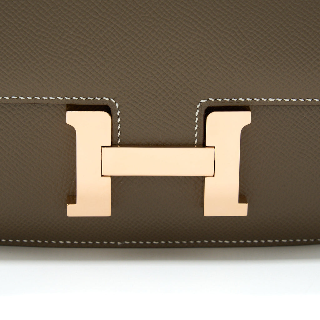 HERMES MINI CONSTANCE EPSOM ETOUPE RGHW
