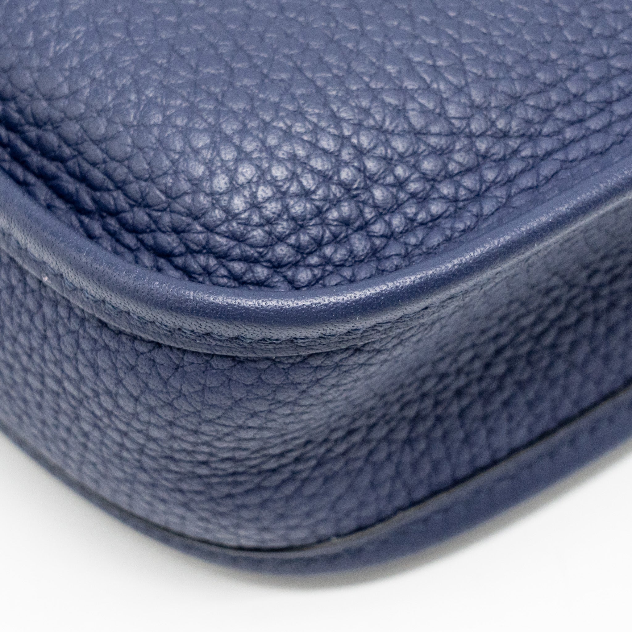 HERMES MINI EVELYNE CLEMENCE BLUE GHW