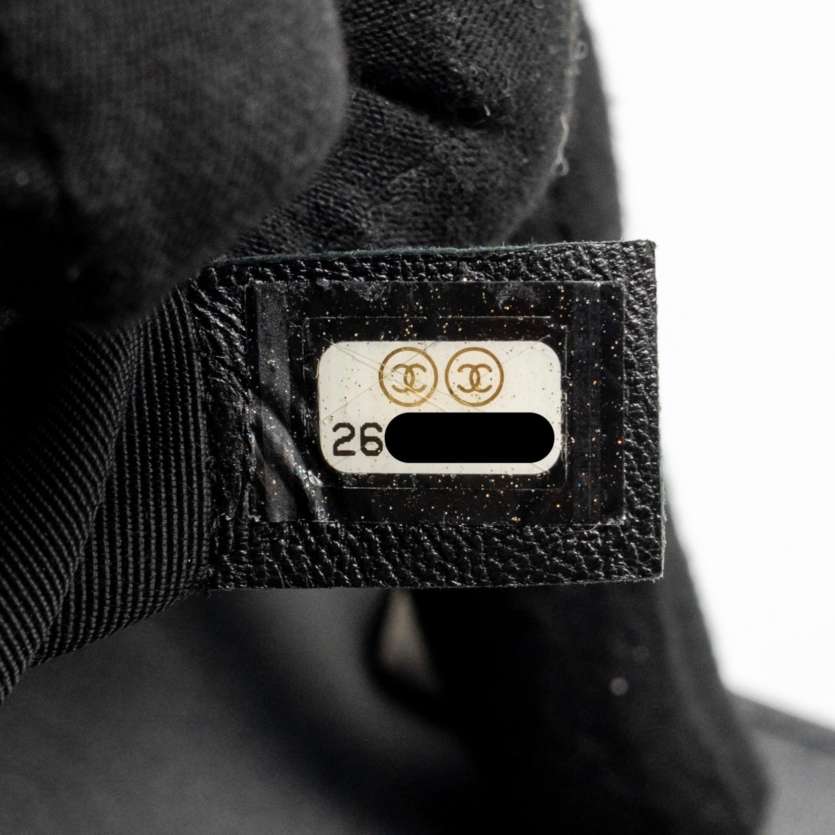 CHANEL SMALL BOY BAG CALFSKIN BLACK SHW