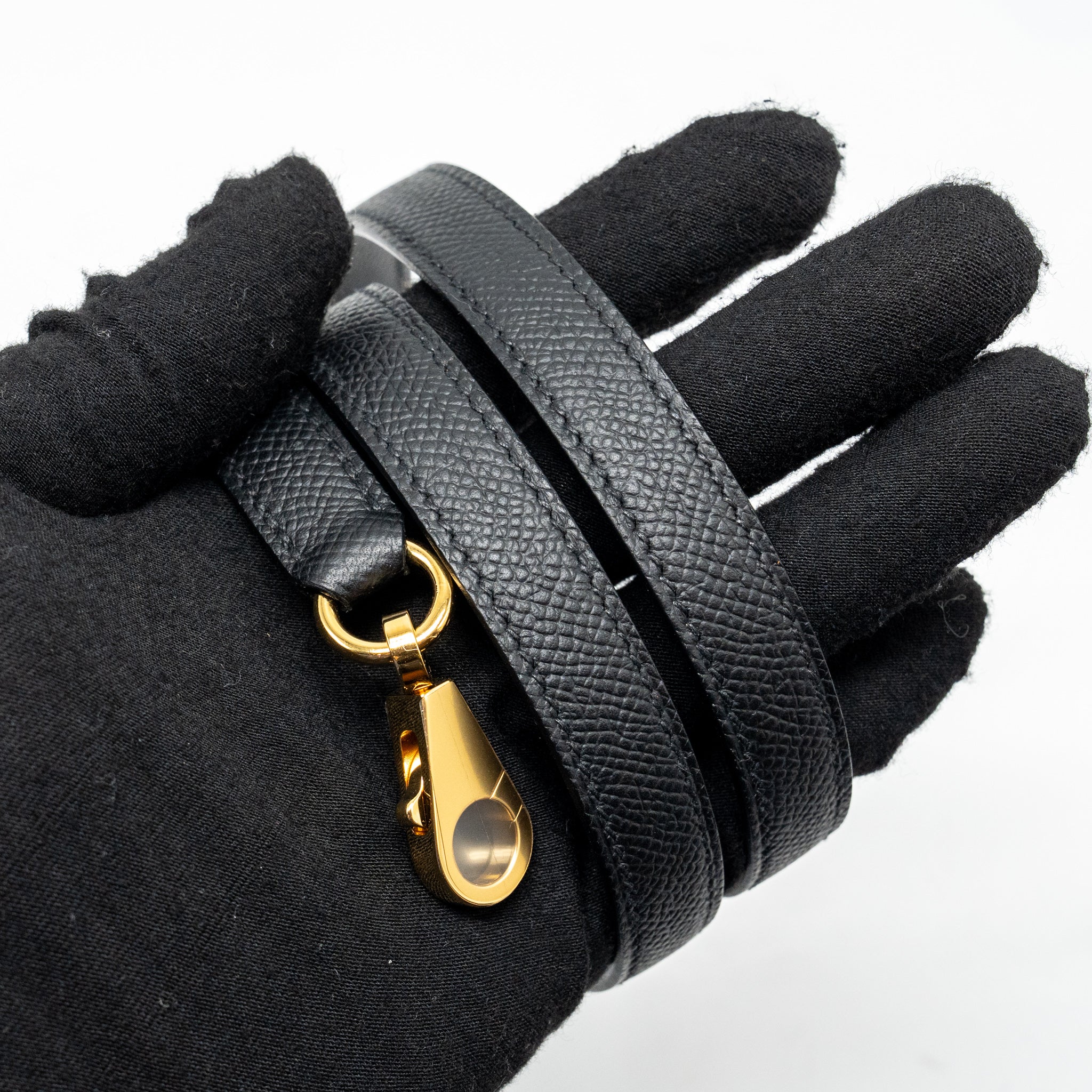 HERMES BOLIDE 25 EPSOM BLACK GHW
