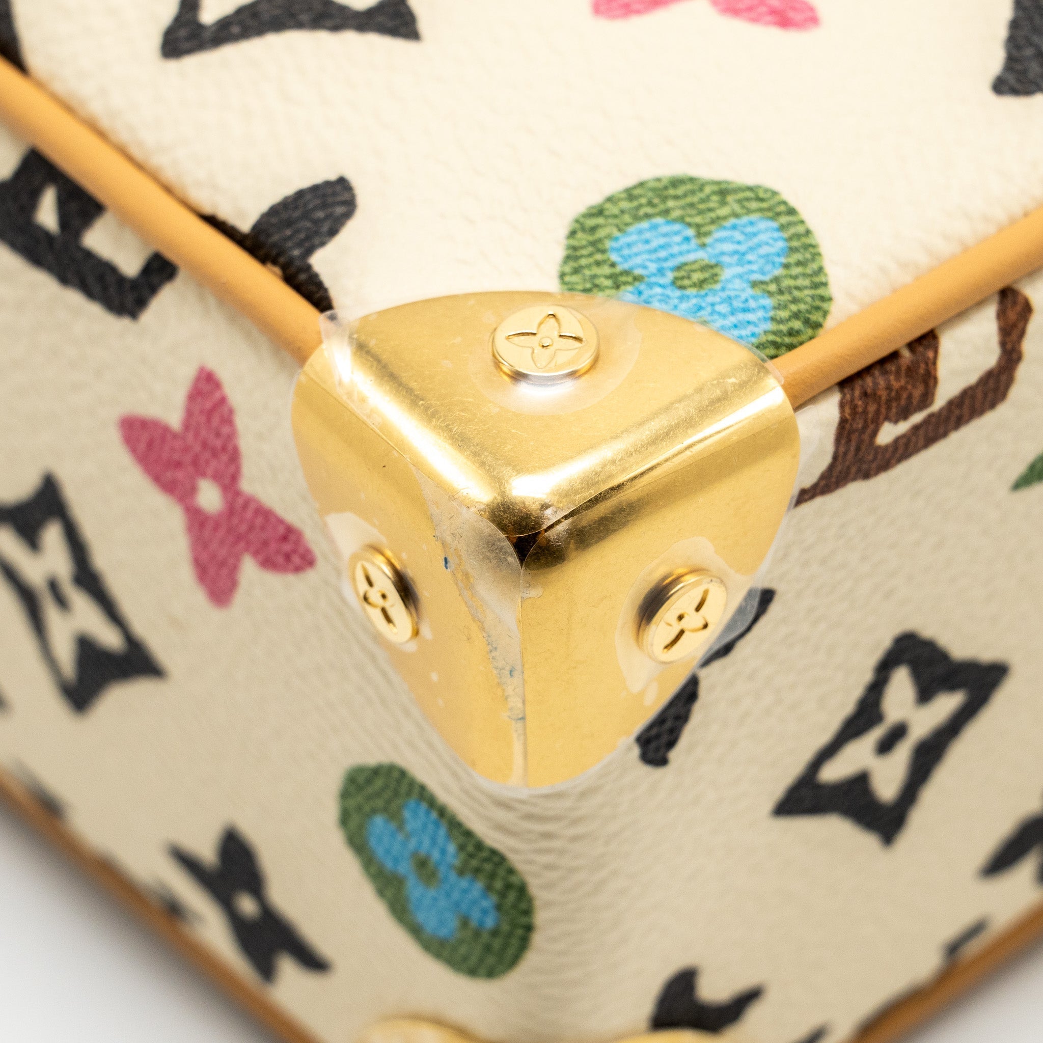 LOUIS VUITTON MINI SOFT TRUNK MONOGRAM CRAGGY CANVAS GHW