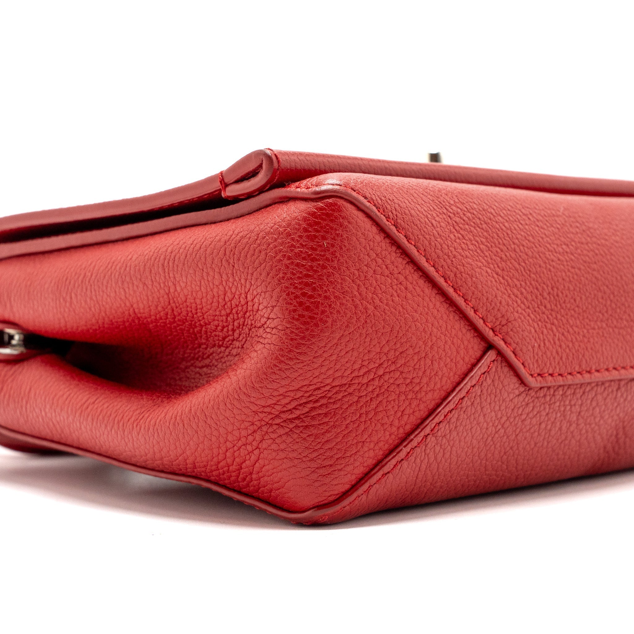 LOUIS VUITTON LOCKME II BB CALFSKIN RED SHW