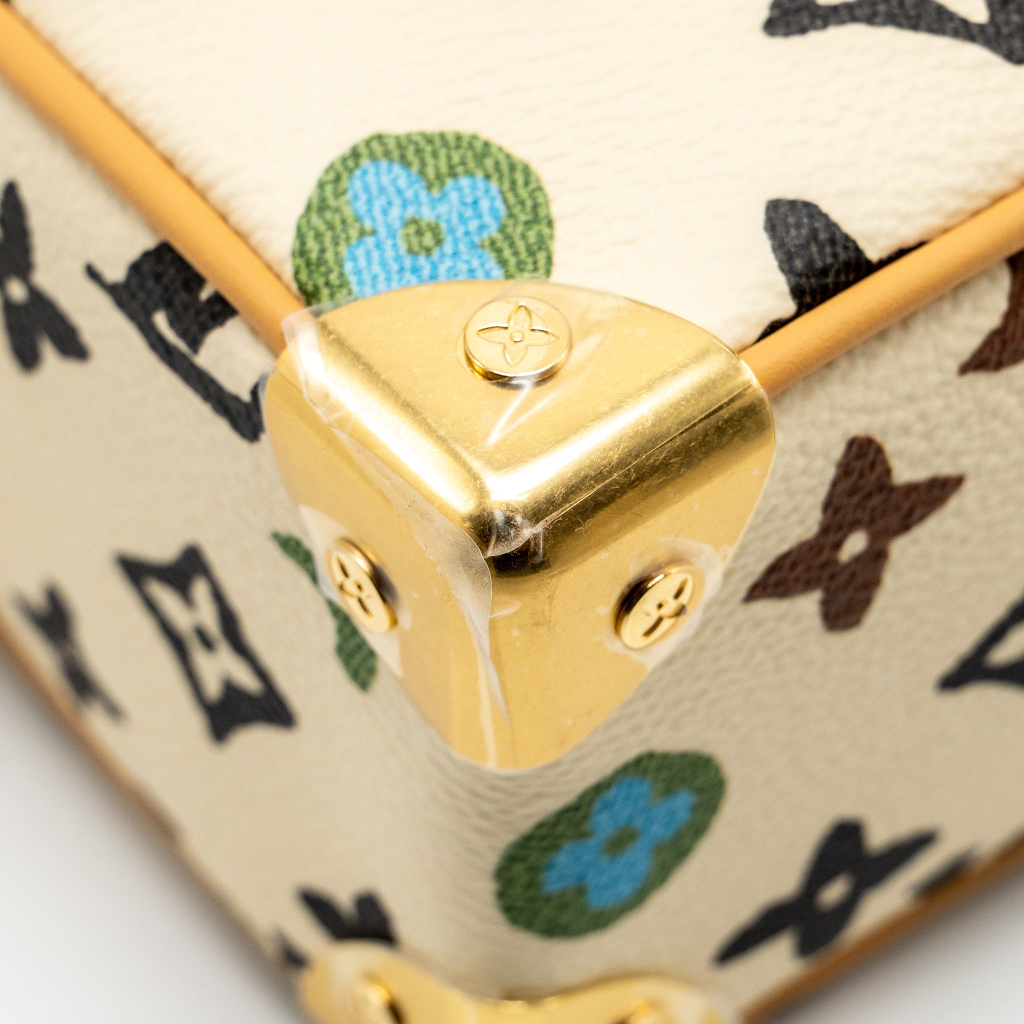 LOUIS VUITTON MINI SOFT TRUNK MONOGRAM CRAGGY CANVAS GHW