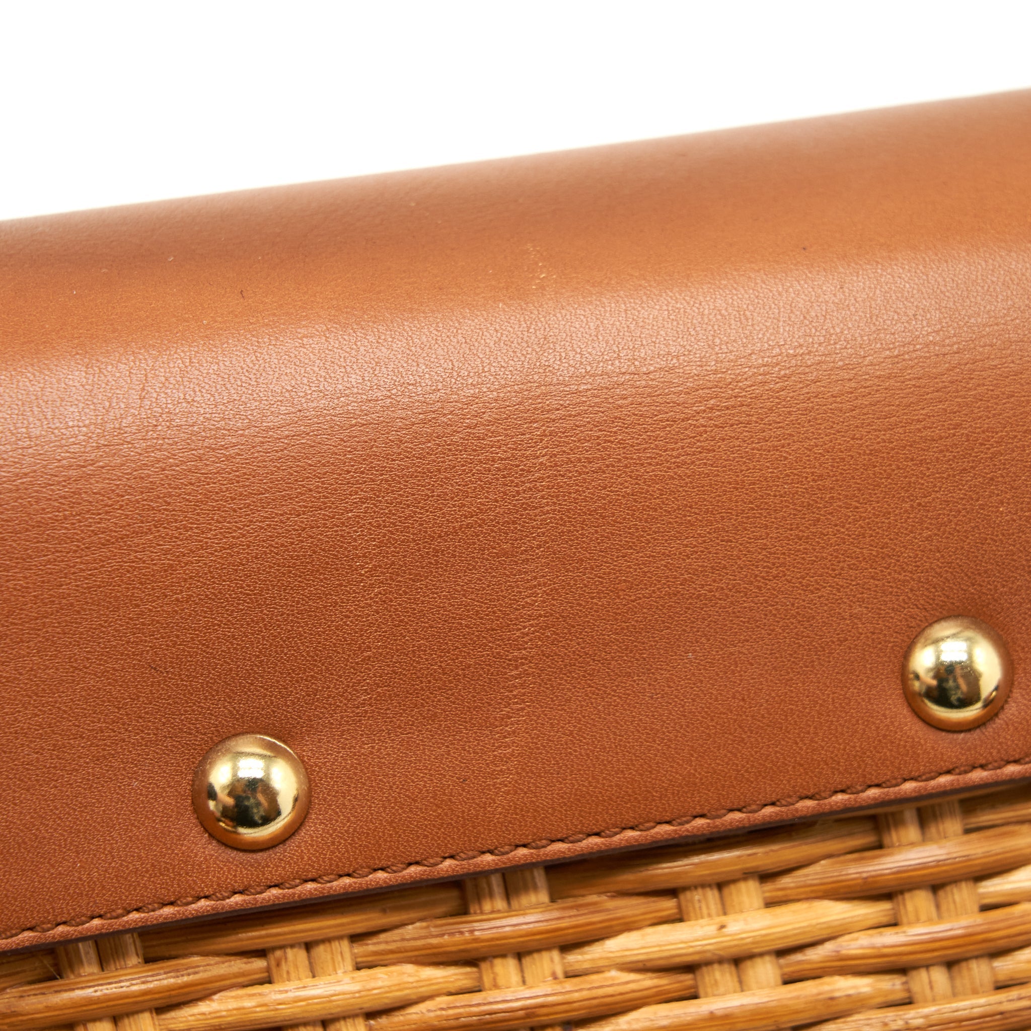 SALVATORE FERRAGAMO VINTAGE BAMBOO TOP HANDLE BAG