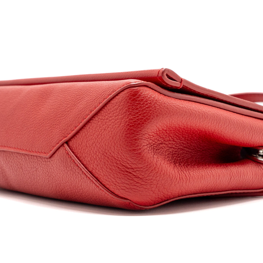 LOUIS VUITTON LOCKME II BB CALFSKIN RED SHW
