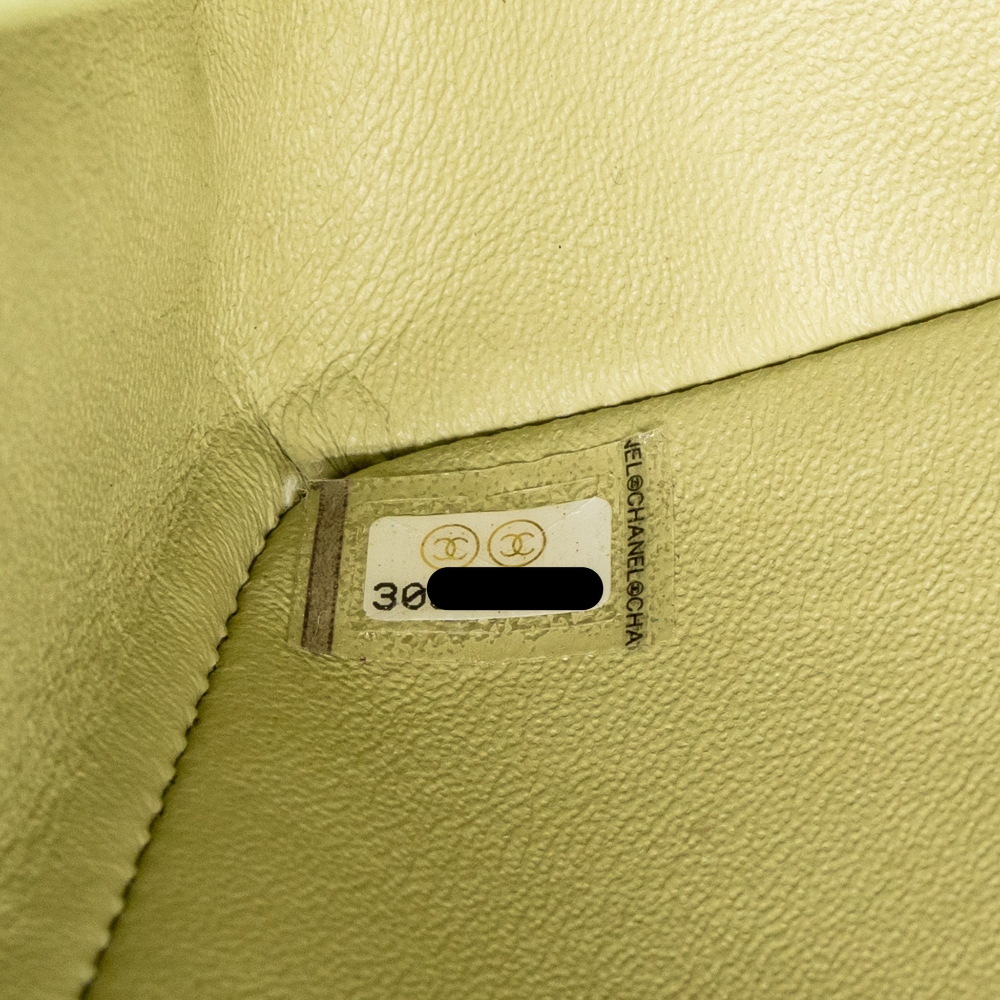 CHANEL MINI 2.55 REISSUE AGED CALFSKIN GREEN GHW