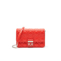 DIOR MISS DIOR POUCH WITH CHAIN POPPY ORANGE