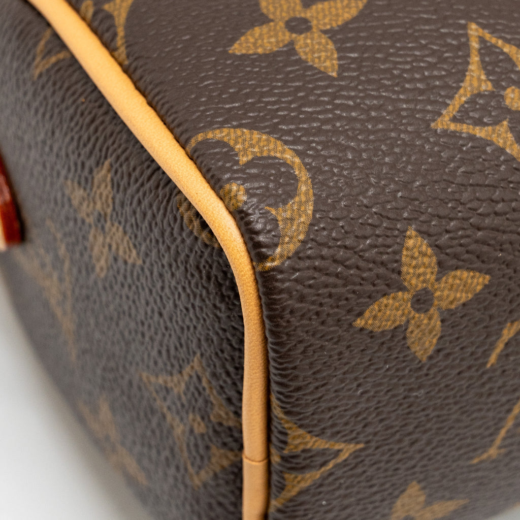 LOUIS VUITTON NANO SPEEDY MONOGRAM CANVAS GHW