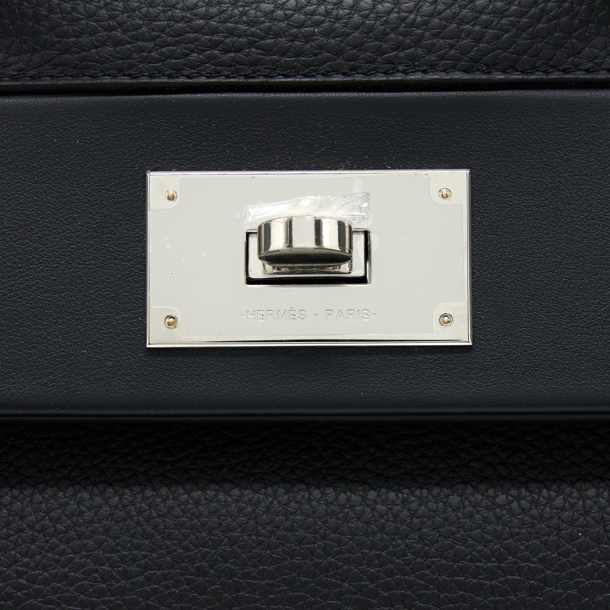 HERMES 24/24 2424 - 29 BAG TOGO/SWIFT BLACK SHW