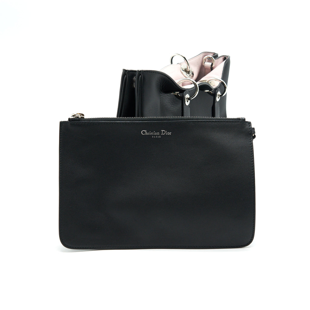 CHRISTIAN DIOR DIORISSIMO TOTE BAG BLACK SHW