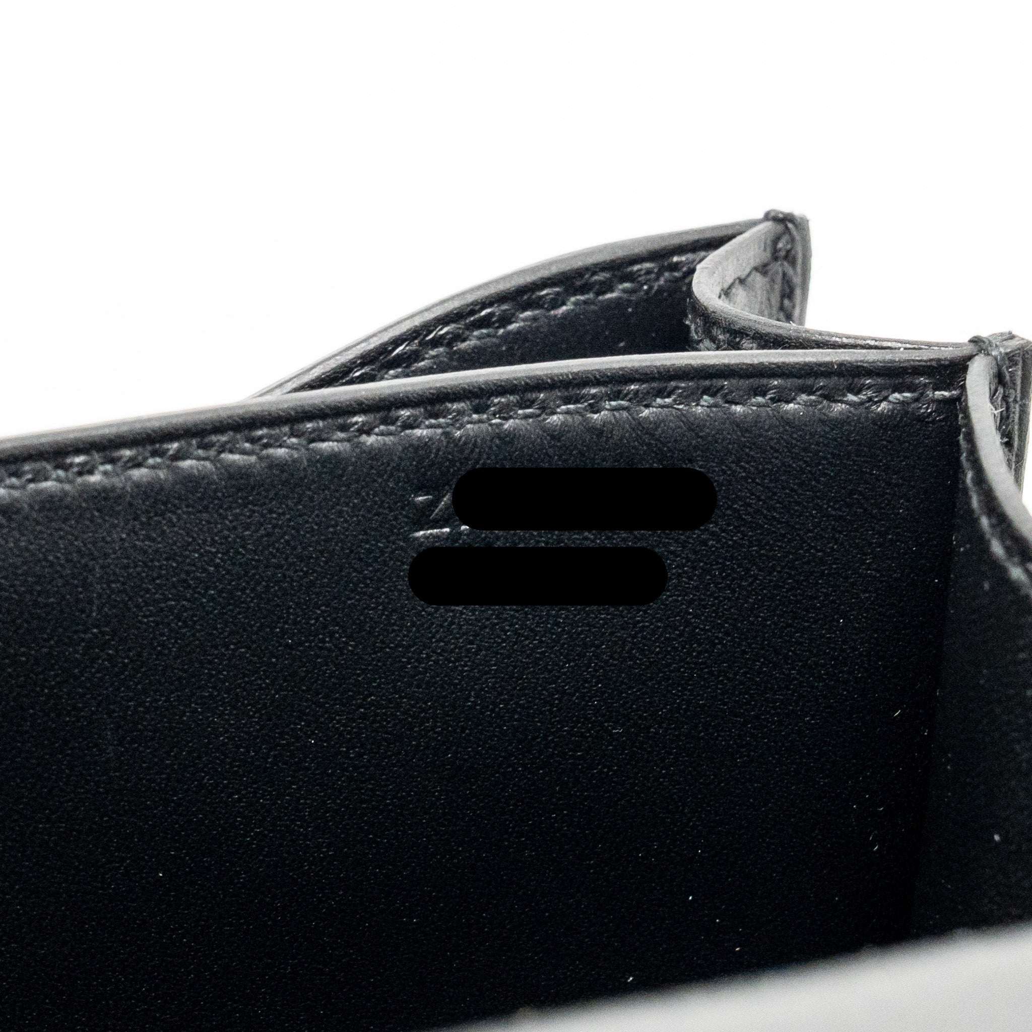 HERMES MINI CONSTANCE STUDIO DISCO LIMITED MONSIEUR LEATHER BLACK SHW