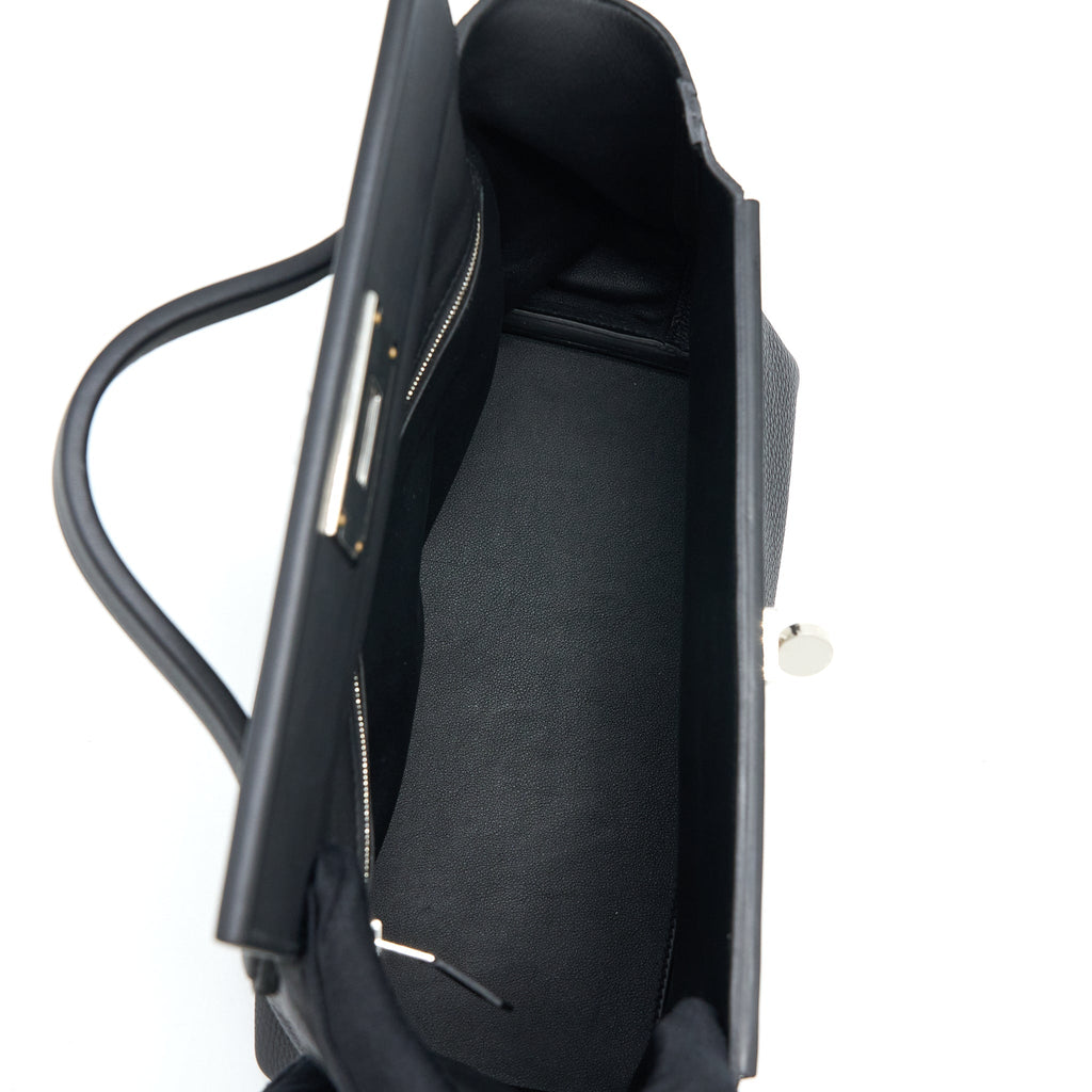 HERMES 24/24 2424 - 29 BAG TOGO/SWIFT BLACK SHW