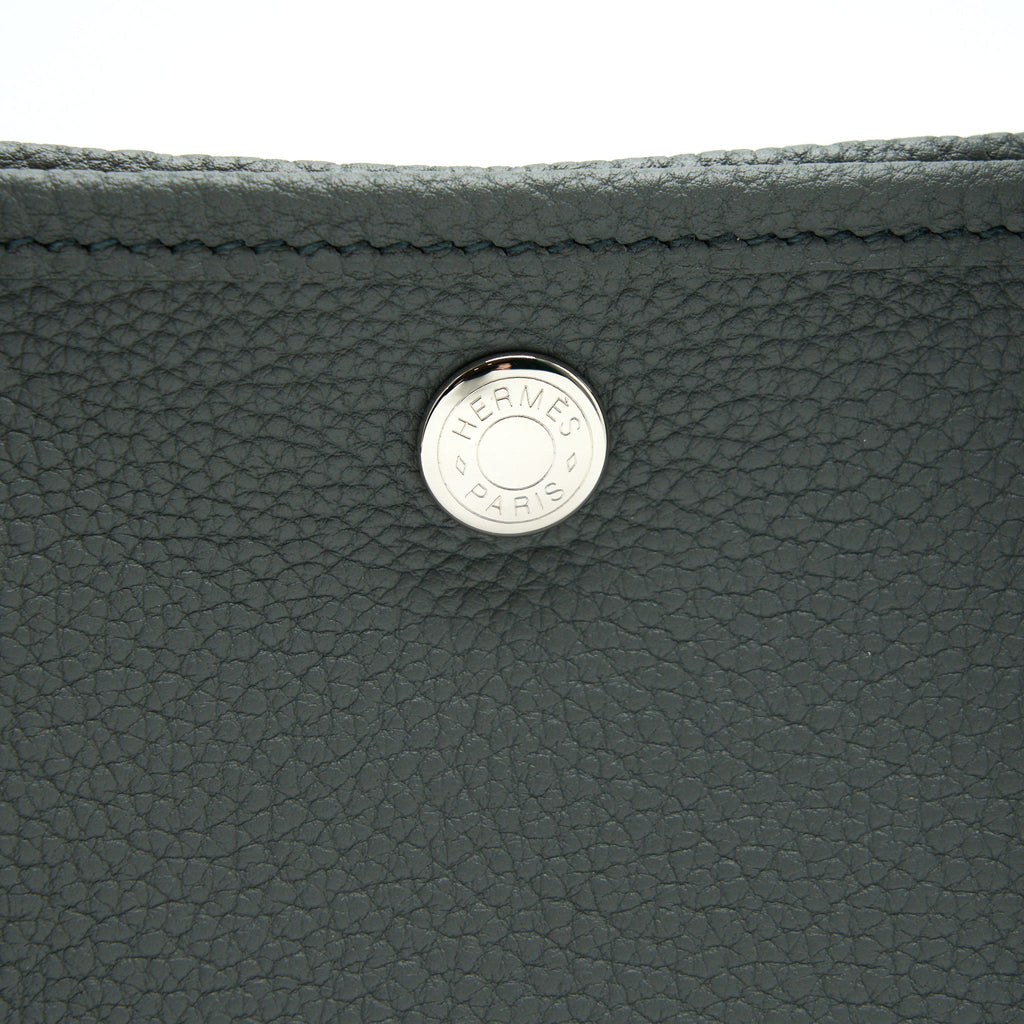 HERMES GARDEN PARTY 30 VERT AMANDE SHW