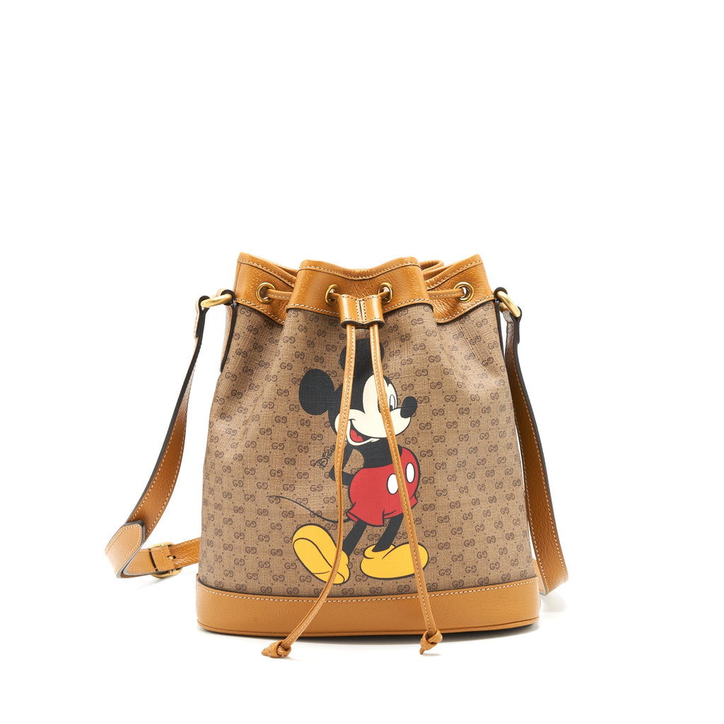 GUCCI × DISNEY MICKY MOUSE BUCKET BAG GHW