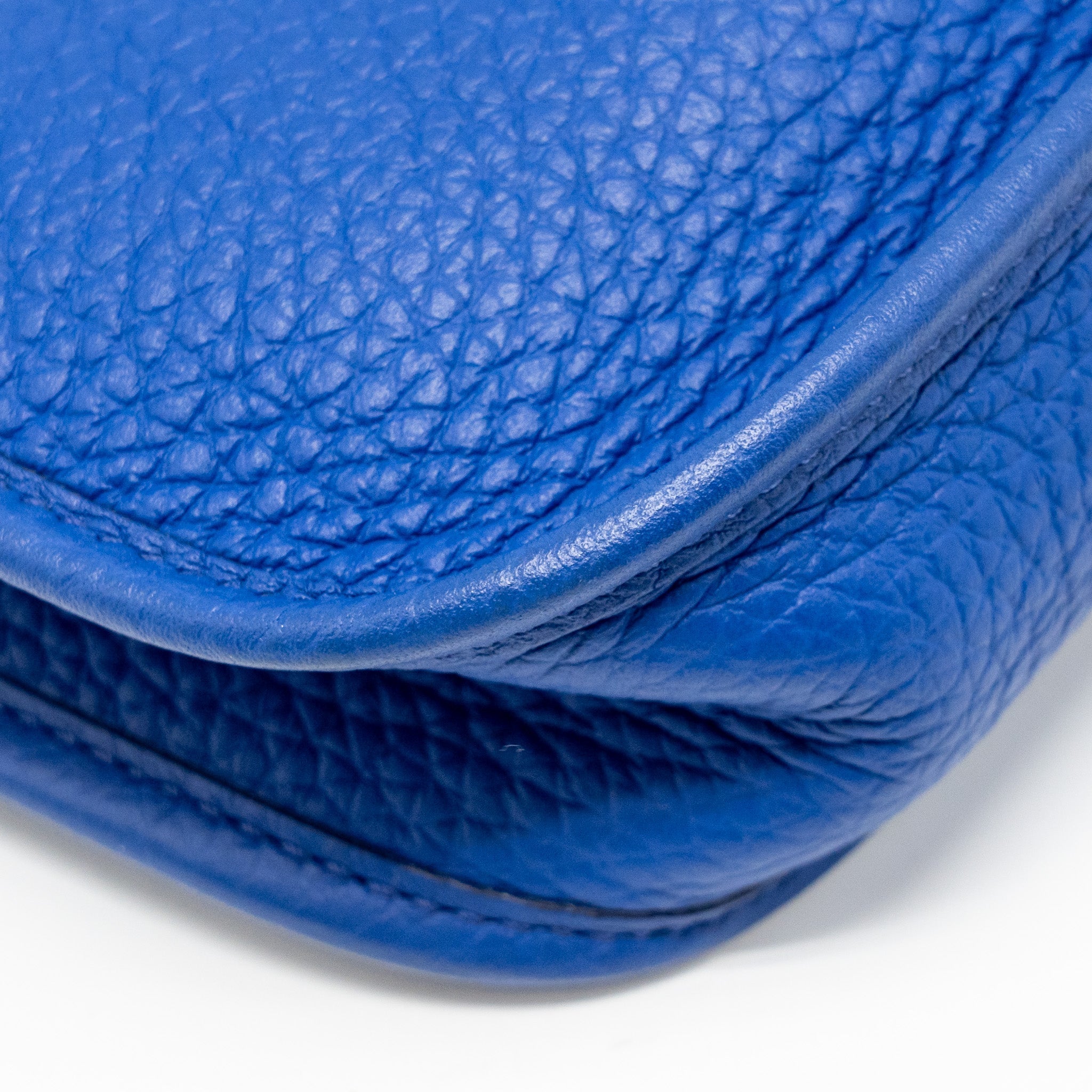 HERMES MINI EVELYNE CLEMENCE ELECTRIC BLUE SHW