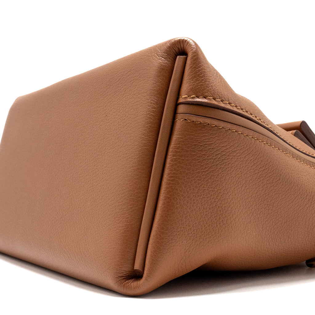 HERMES MINI 24/24 2424-21 BAG EVERCOLOR / SWIFT GOLD GHW