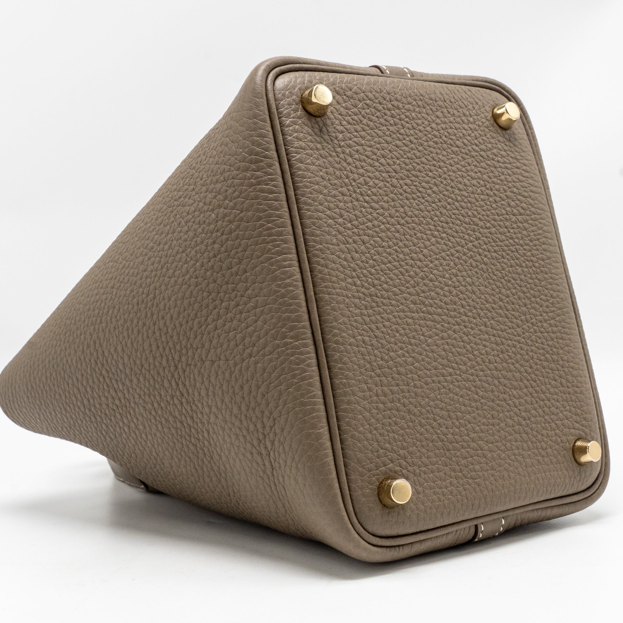 HERMES PICOTIN 18 CLEMENCE ETOUPE GHW