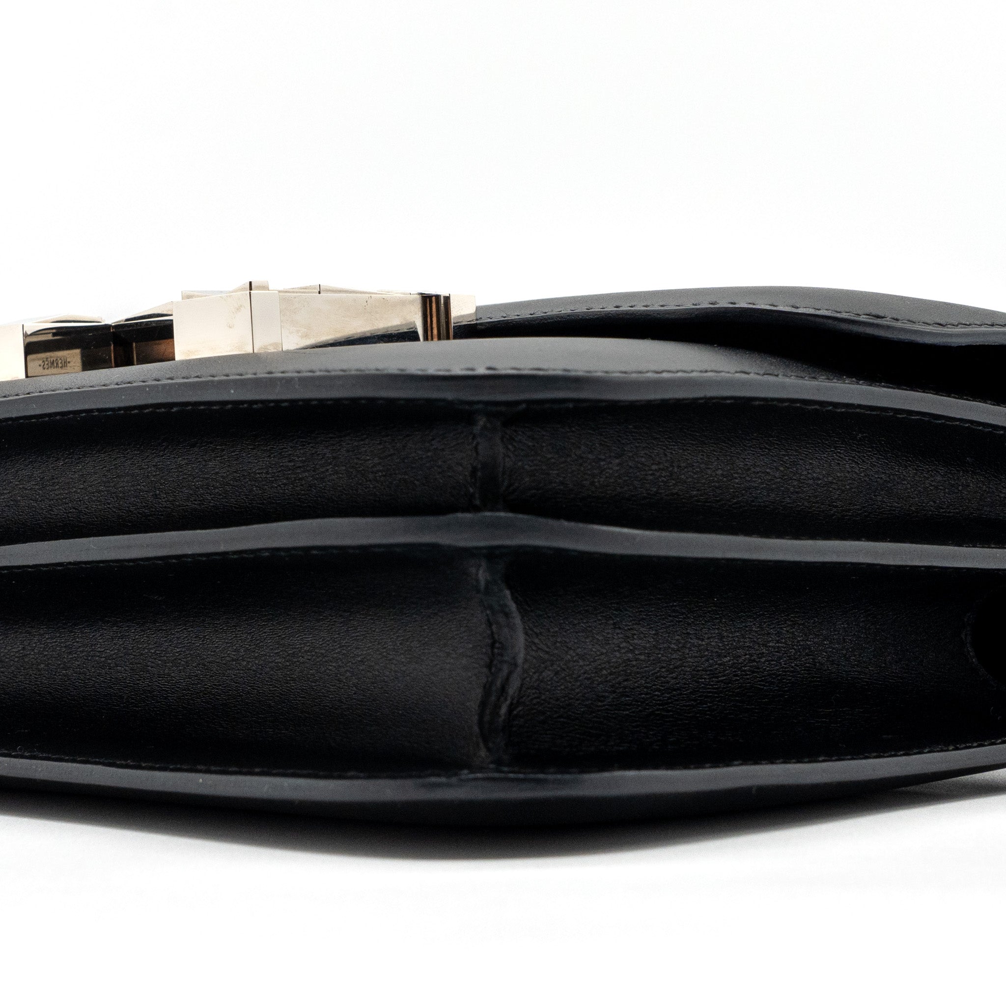 HERMES MINI STUDIO CONSTANCE MONSIEUR BLACK SHW