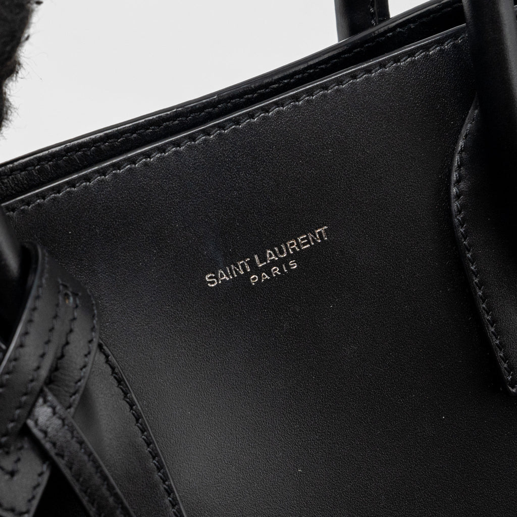 SAINT LAURENT /YSL BABY SAC DE JOUR CALFSKIN BLACK SHW