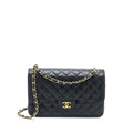CHANEL JUMBO CLASSIC DOUBLE FLAP BAG CAVIAR BLACK GHW
