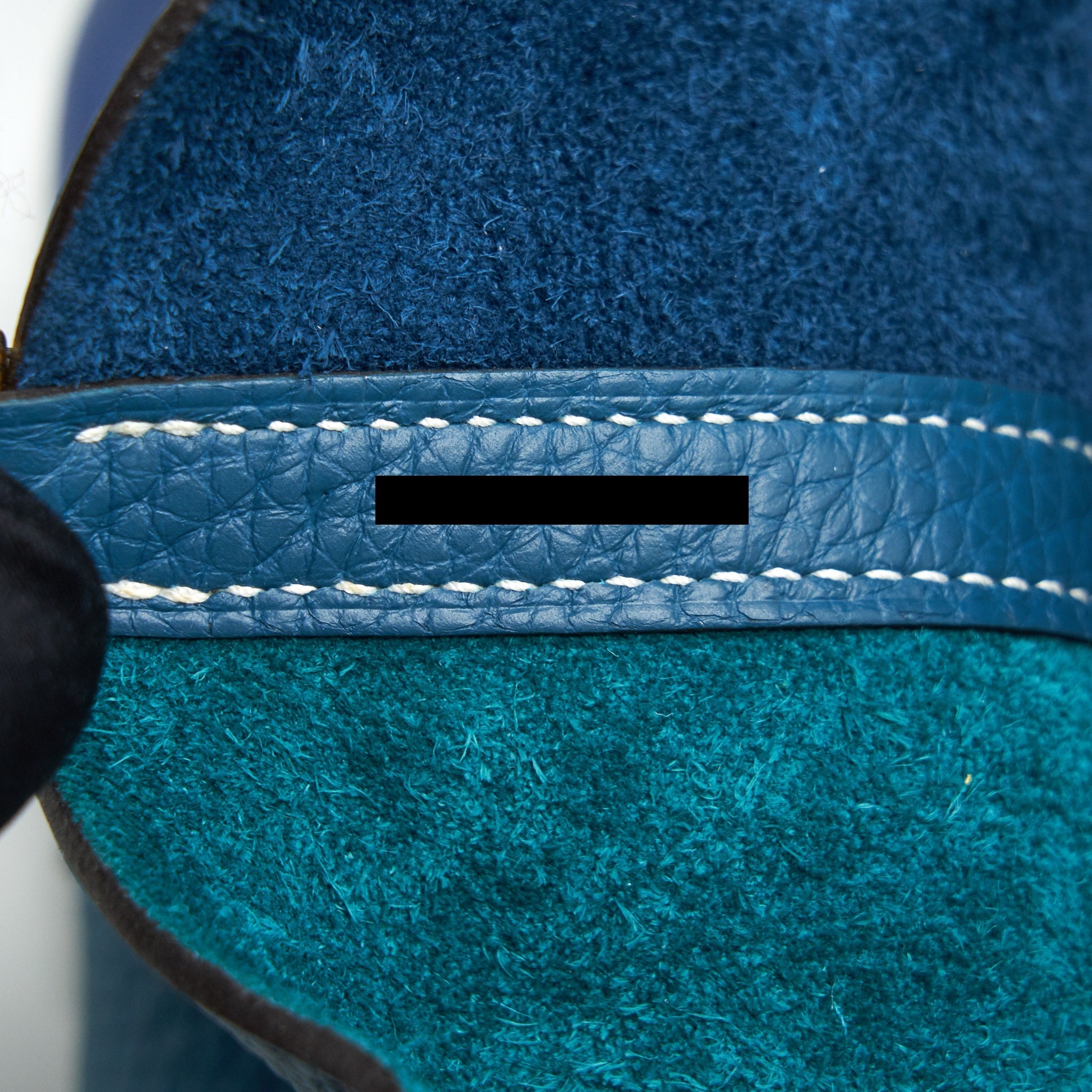 HERMES PICOTIN 18 LOCK BAG VERT BOSPHORE/DEEP BLUE GHW