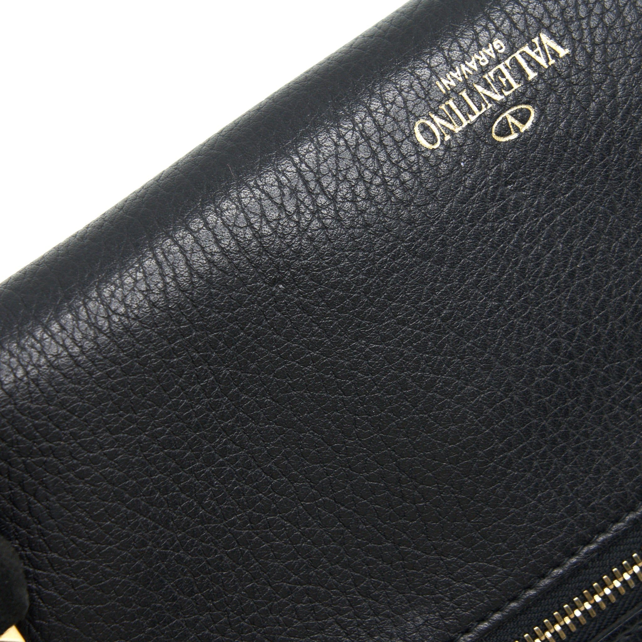 VALENTINO ROCKSTUD LONG WALLET BLACK