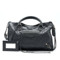 BALENCIAGA MEDIUM GIANT CITY BAG GREY WITH SHW