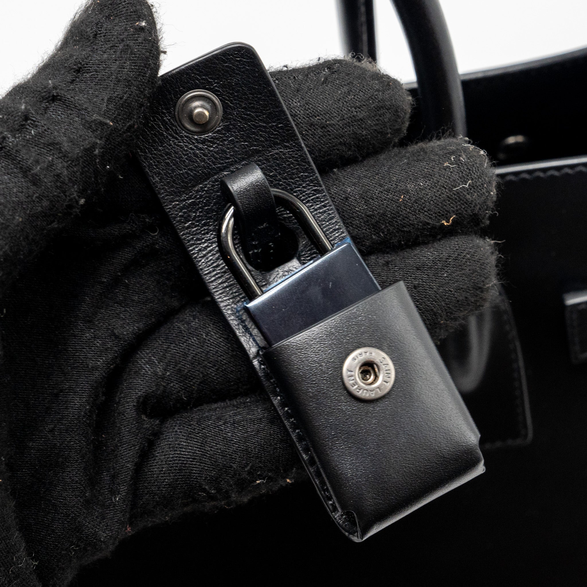 SAINT LAURENT /YSL BABY SAC DE JOUR CALFSKIN BLACK SHW