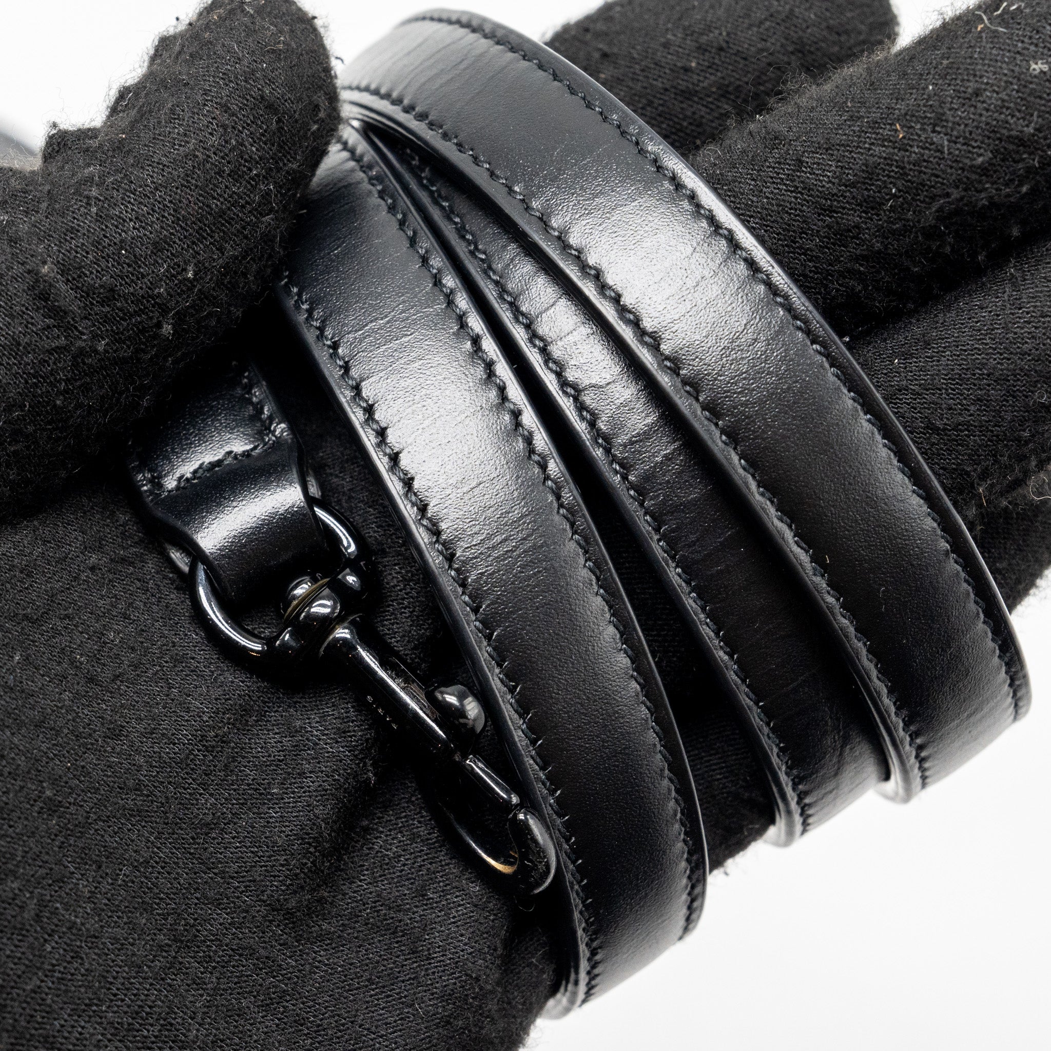 SAINT LAURENT /YSL BABY SAC DE JOUR CALFSKIN BLACK SHW
