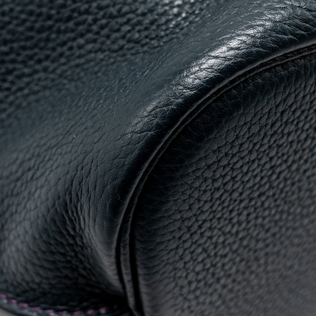 HERMES SO KELLY 26 CLEMENCE VERT/ IRIS SHW