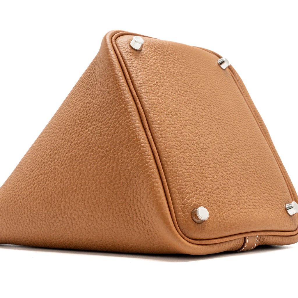 HERMES PICOTIN 18 LOCK BAG CLEMENCE GOLD SHW