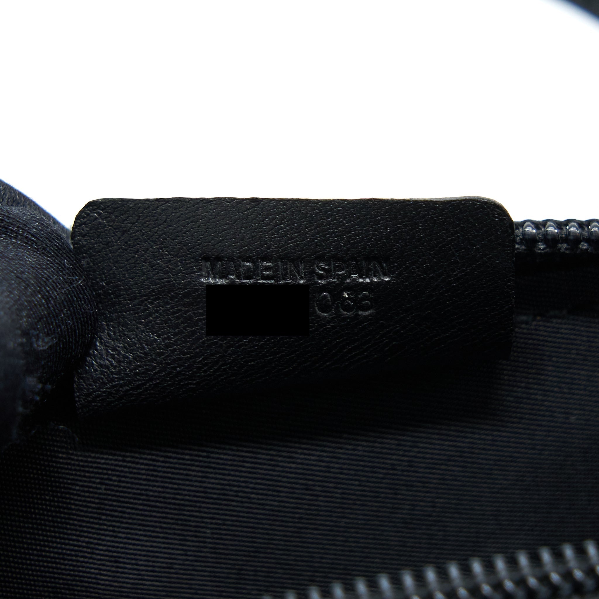 DIOR VINTAGE MINI BAG OBLIQUE CANVAS BLACK SHW