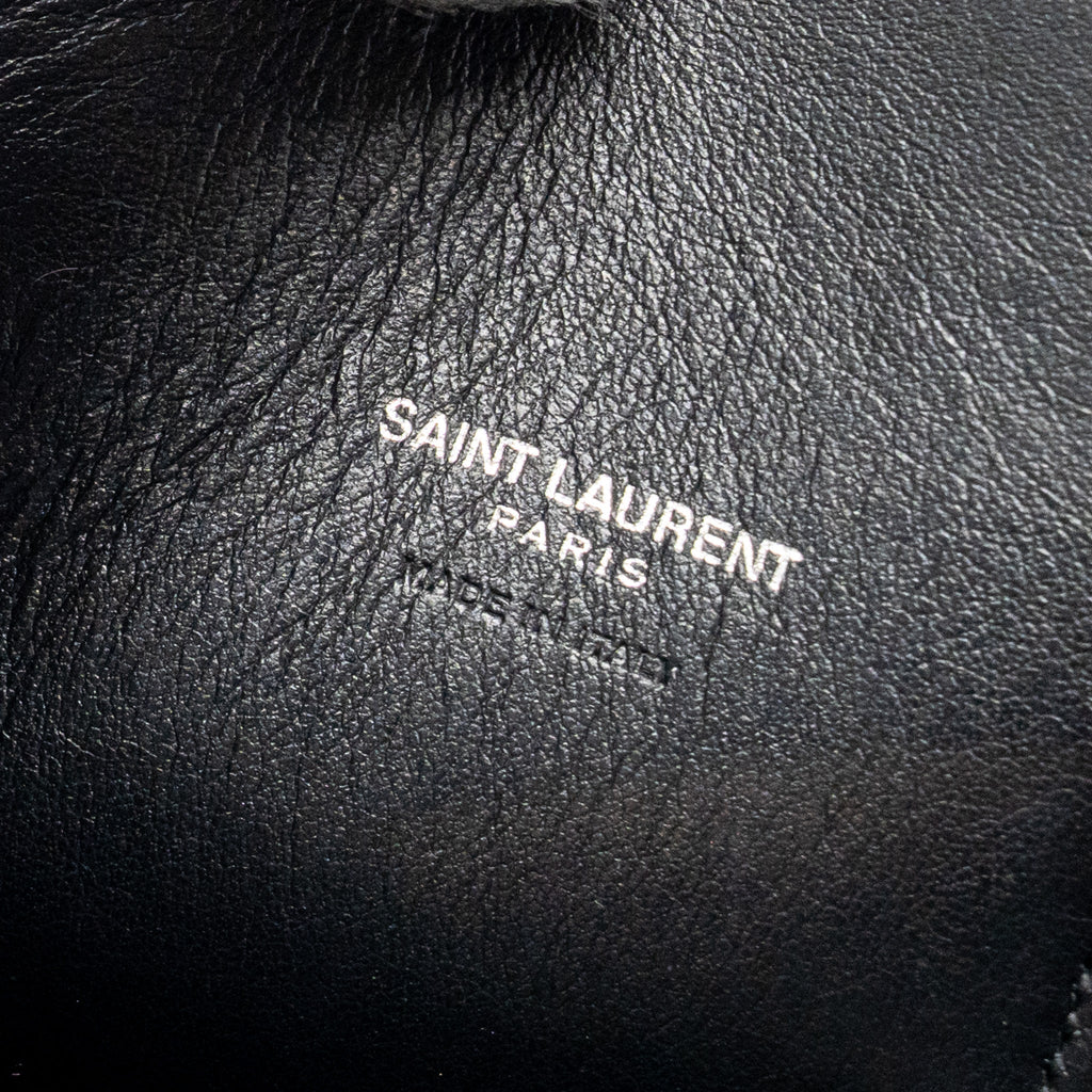 SAINT LAURENT SAC DE JOUR GRAINED CALFSKIN BLACK SHW