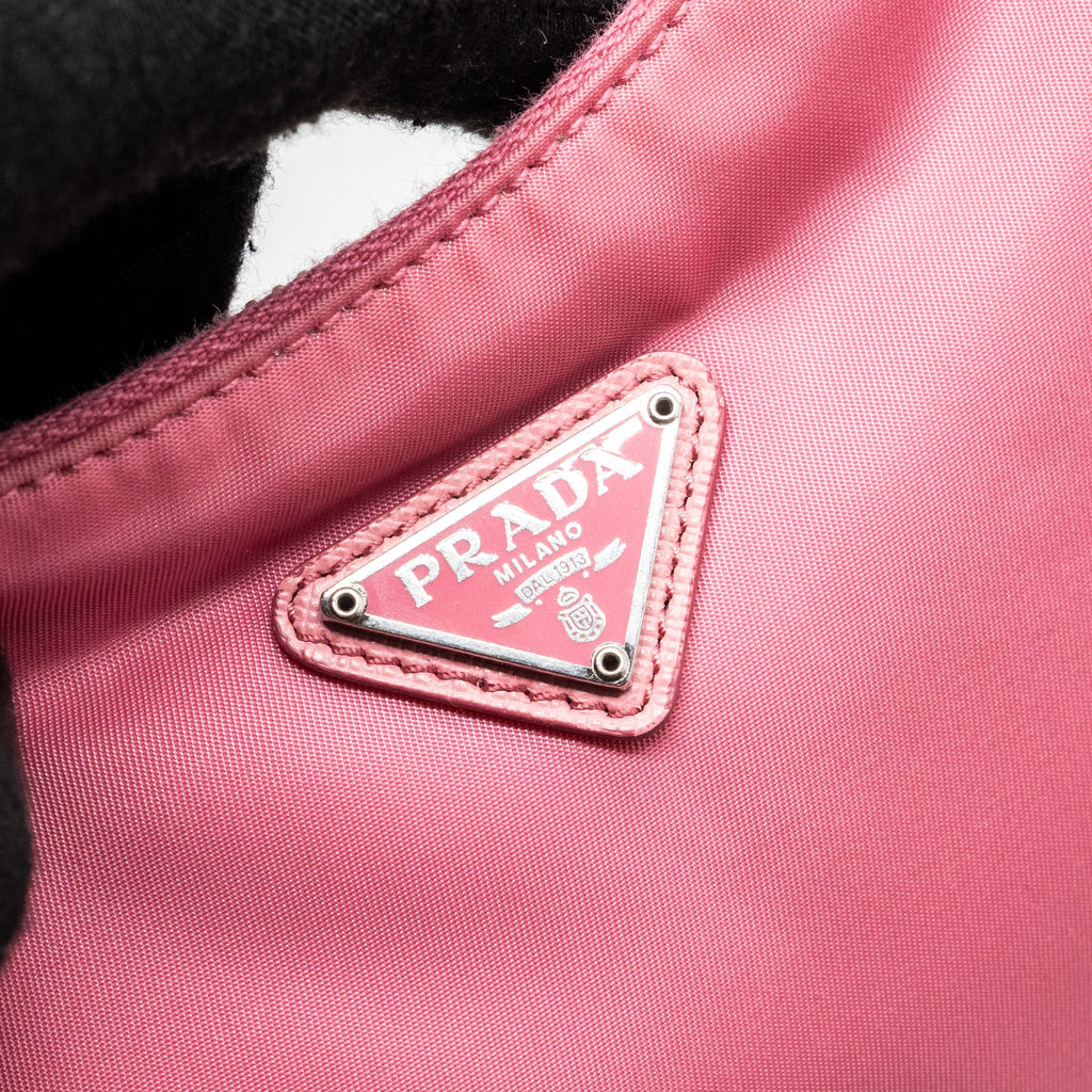 PRADA RE-EDITION 2005 NYLON/ LEATHER PINK SHW