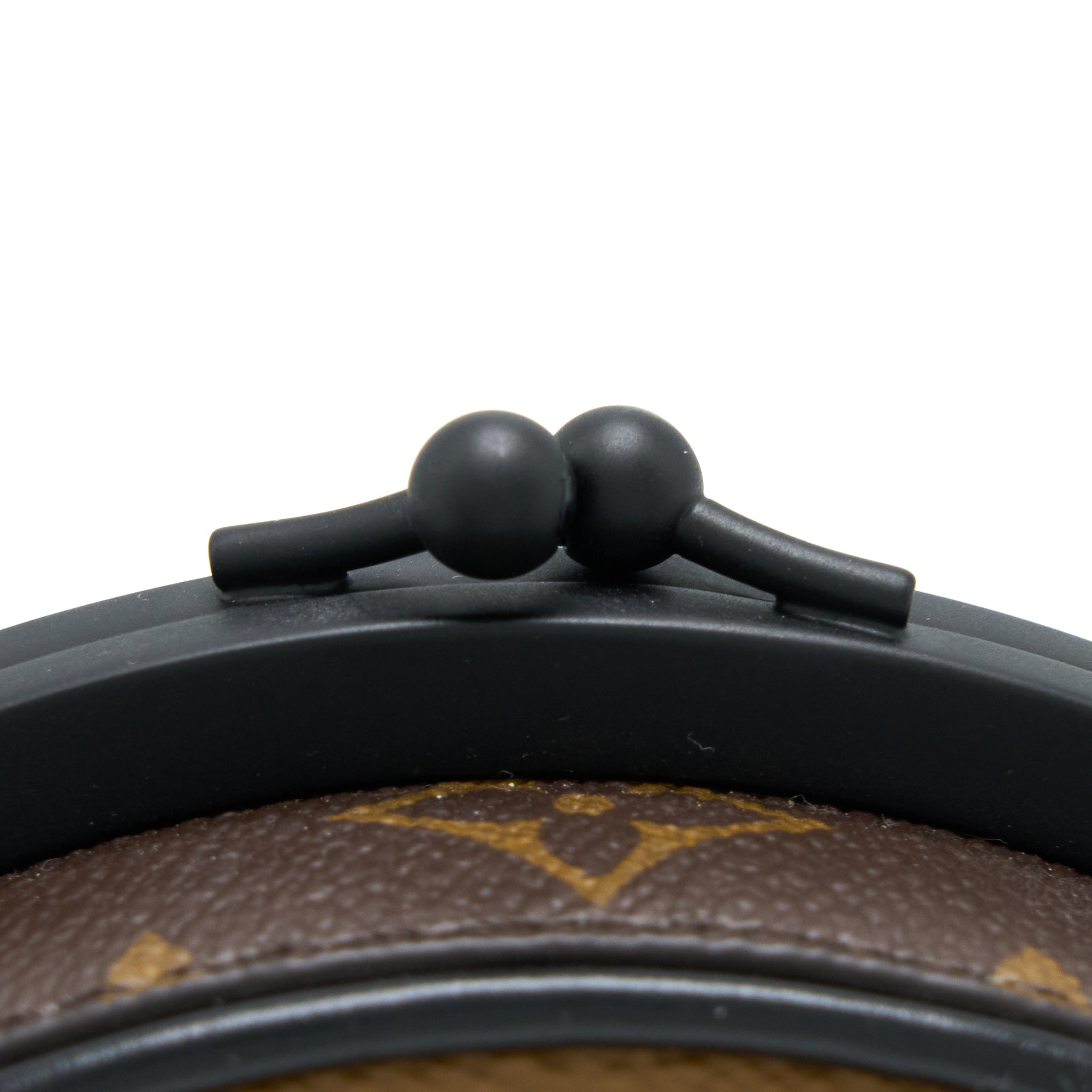 LOUIS VUITTON BOURSICOT CHAIN BAG REVERSE MONOGRAM CANVAS WITH EXTRA LV STRAP